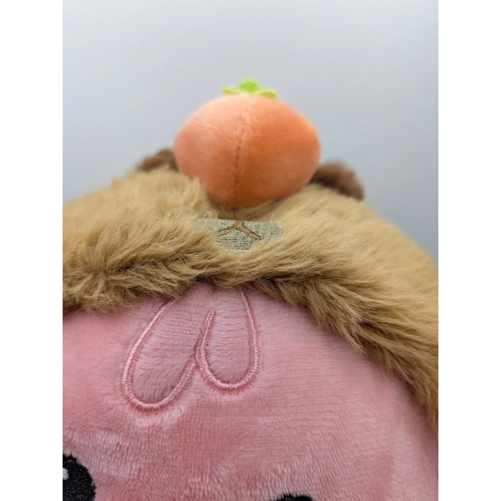 Miniso Zanmang Loopy Sitting Plush Beaver in Capybara Costume 10